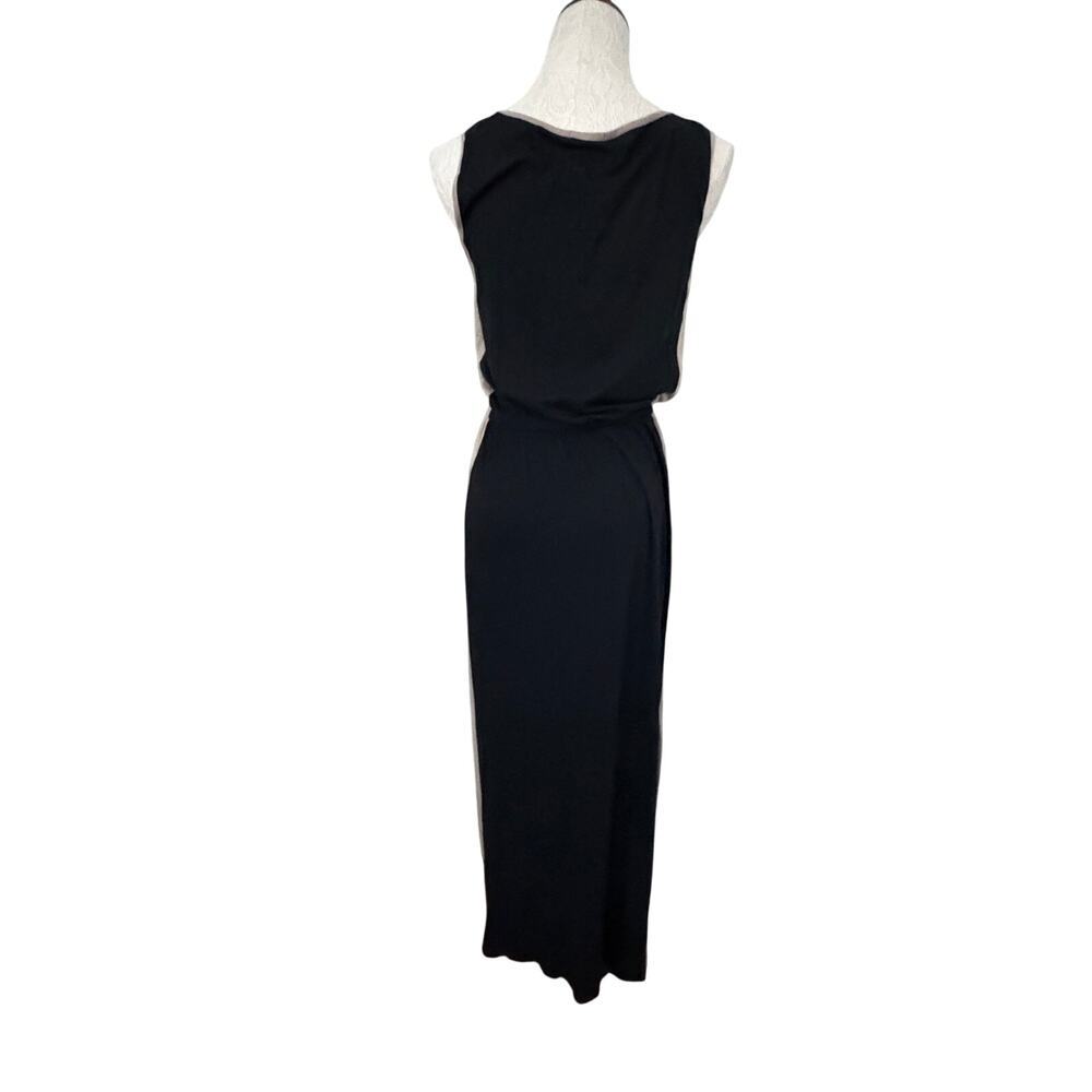Lilla P sleeveless keyhole modal blend jersey maxi dress Summer Wedding Event Md - Picture 9 of 9